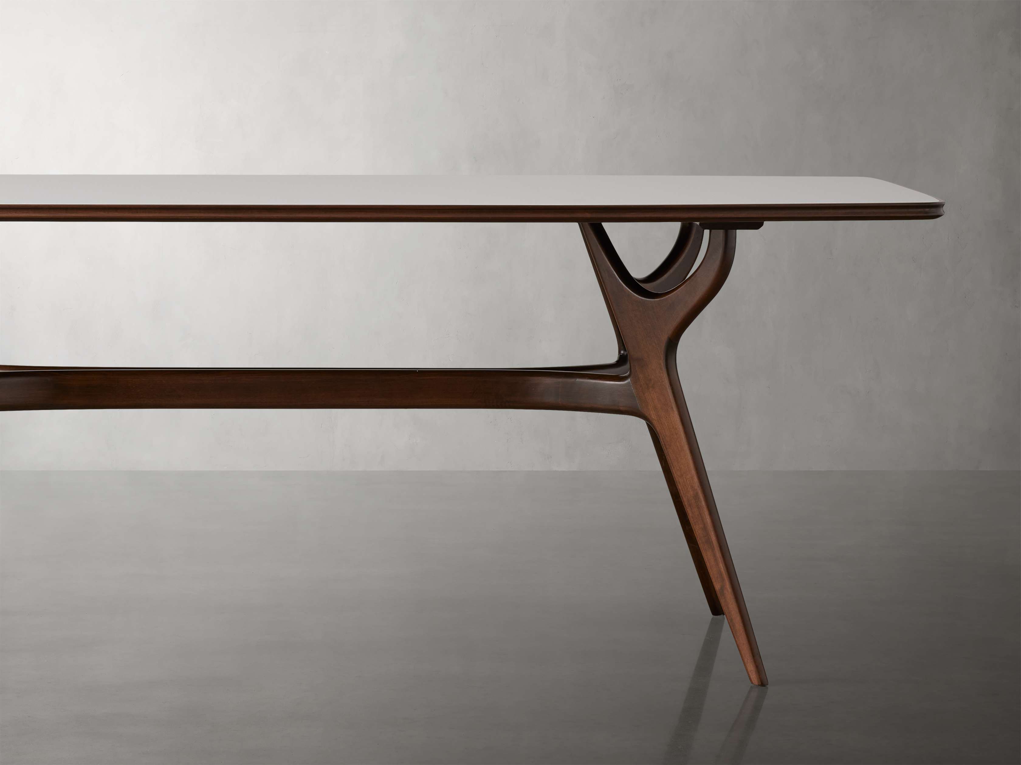 Ambra Modern Dining Table - 60 Inch Round Wooden Kitchen Table for 6 - Perfect for Family Dinners & Entertaining Guests