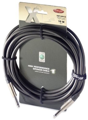 Stagg 33ft X Series Professional Speaker Cable - 1/4