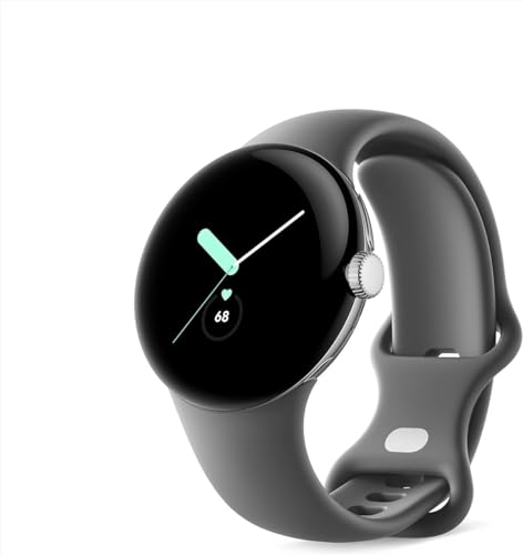 Silver case w/Gray Band