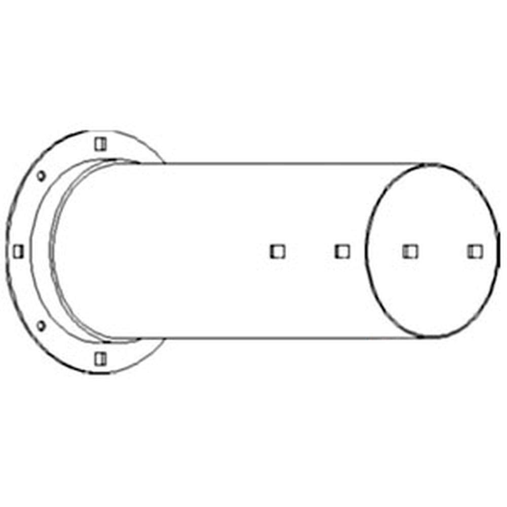 RAParts Grain Tank Loading Auger Tube Replacement for John Deere 9600 9610 Combines | Fits AH135563 & AH135563-A | Durable Farm Equipment Accessory for Efficient Harvesting