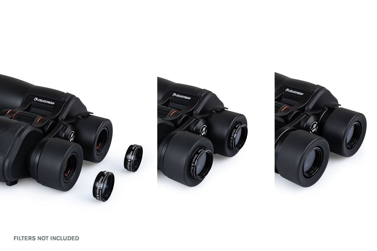 SkyMaster Pro ED 7x50mm Porro Binoculars - High Power Waterproof Binoculars for Bird Watching, Hunting, Stargazing & Outdoor Adventures