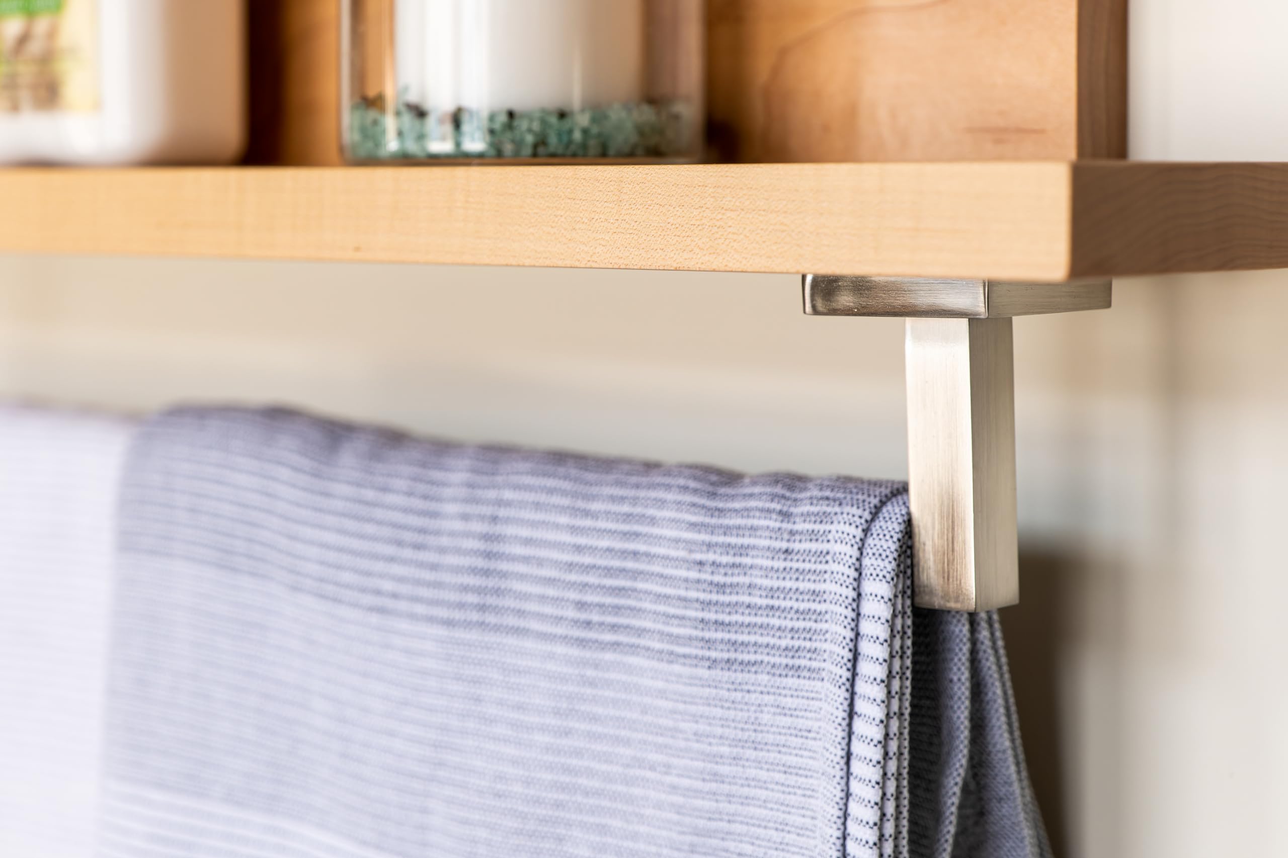 Straga Rustic Wall Mounted Bathroom Shelves - 23