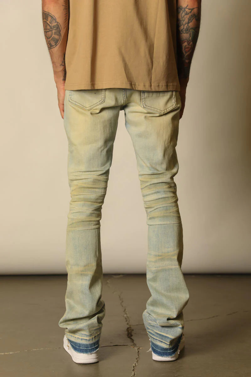 GFTD SAGE 2.0 High Waist Distressed Skinny Jeans for Women - Trendy Ripped Denim Pants for Casual Outfits & Streetwear Fashion