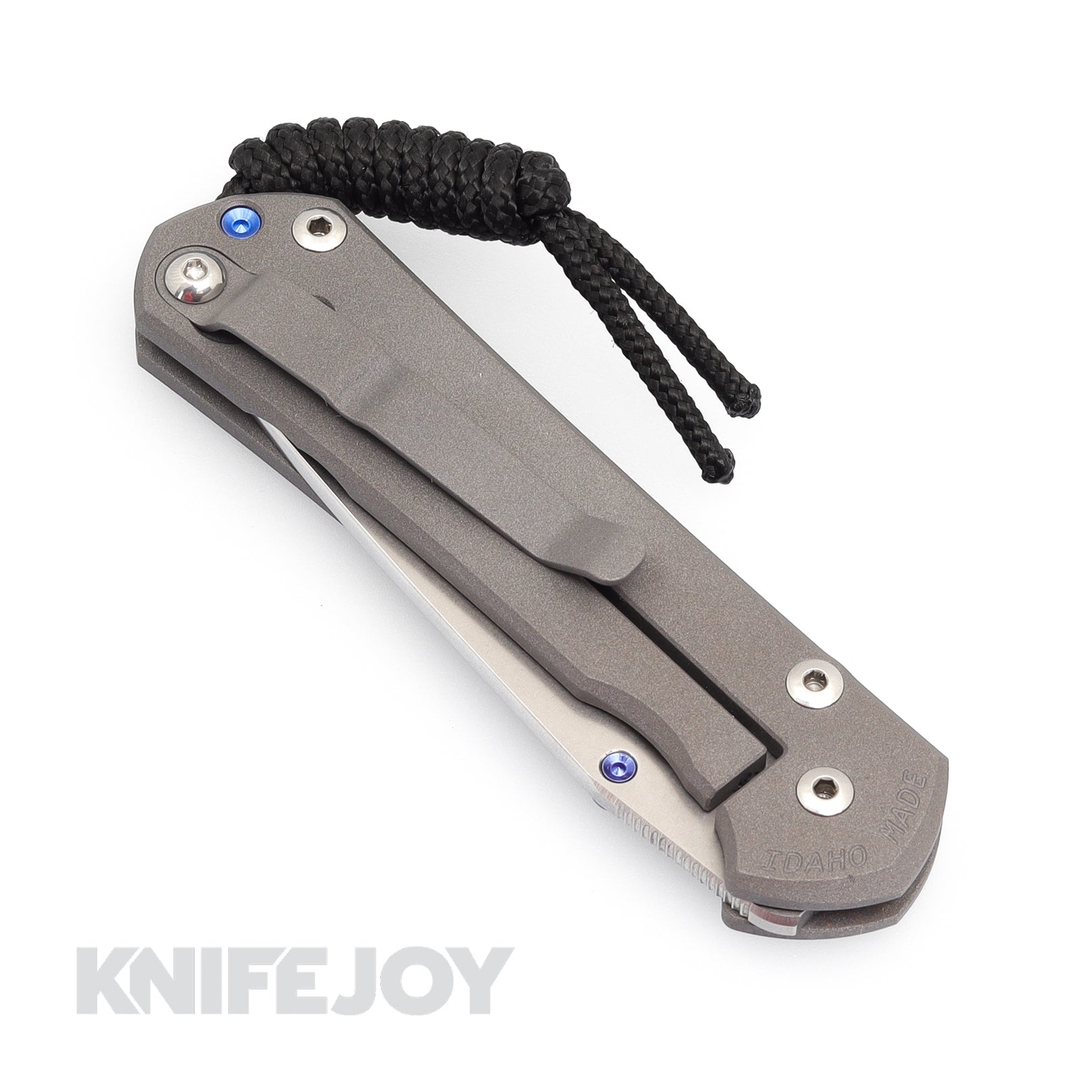 Chris Reeve Knives Small Sebenza 31 Plain Tanto Blade with Titanium Handles - Premium EDC Folding Knife for Outdoor, Camping & Everyday Carry