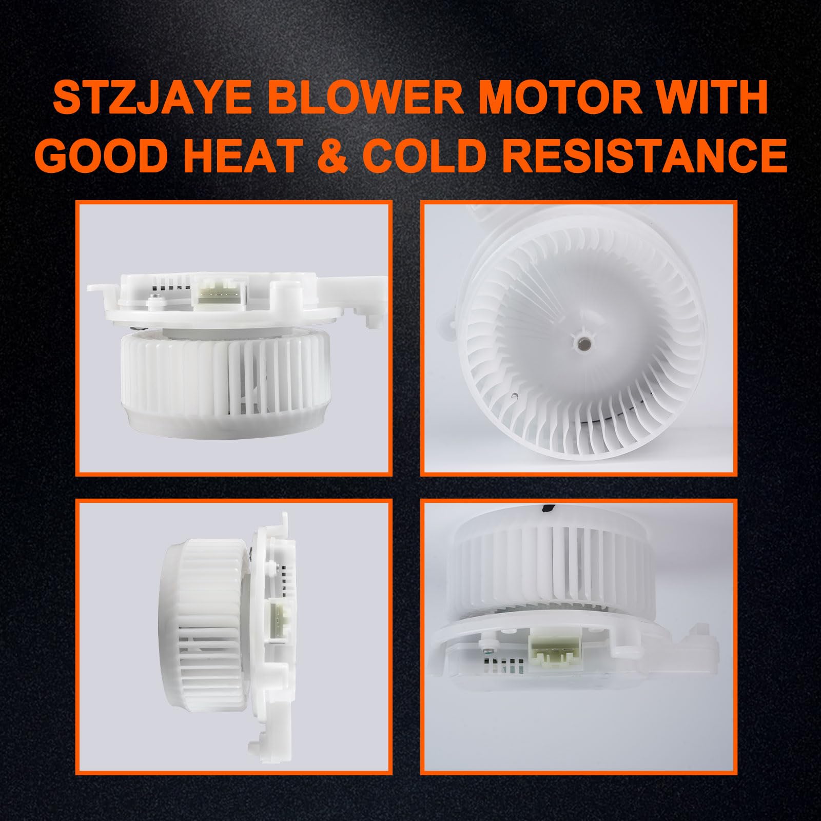 700298 AC Heater Blower Motor Front HVAC Motor Fan Replacement for 2008-2017 Toyota Sienna & Sequoia - Replaces 87103-0C051, 871030C051, 75050 - Perfect for AC Repair & Climate Control System Maintenance