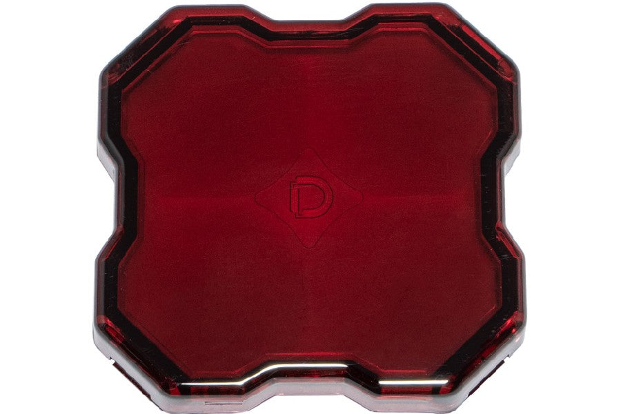 Diode Dynamics Red Diffused Lens for Stage Series Rock Lights - Off-Road LED Lighting Accessories for Trucks & Jeeps - Perfect for Night Crawling & Off-Road Adventures