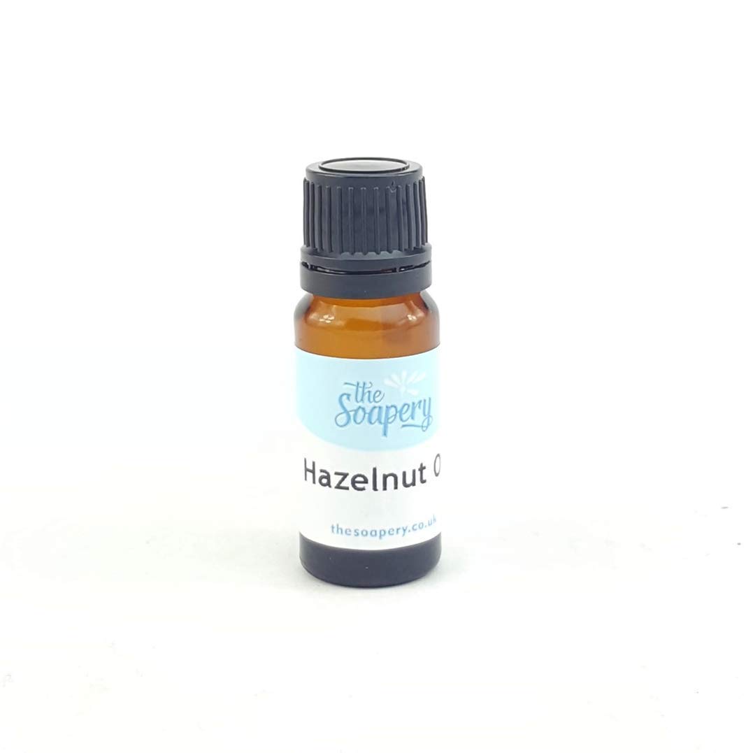 100% Pure Hazelnut Carrier Oil 10ml - Cold Pressed, Unrefined for Skin & Hair Care - Perfect for Aromatherapy, Massage & DIY Beauty Products