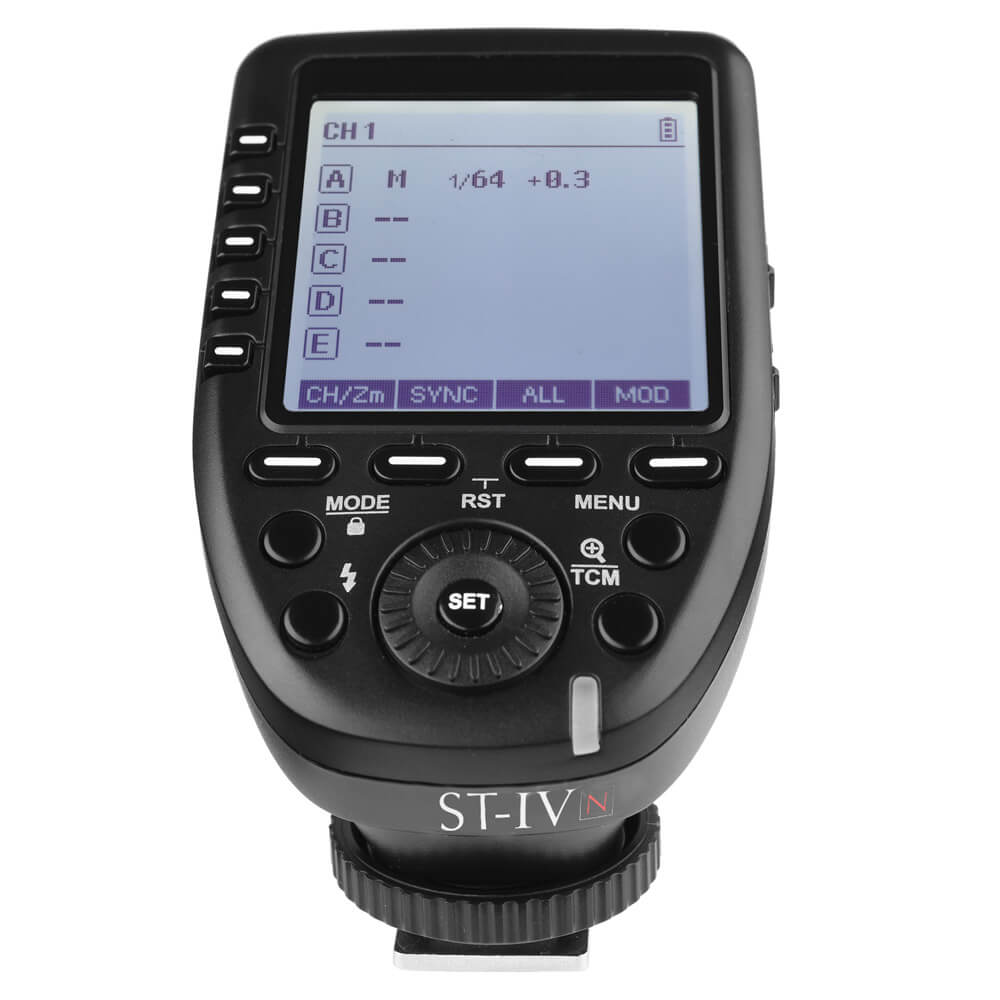 Godox XPRO 2.4GHz Wireless Flash Trigger with Wide LCD Display - Professional Photography Lighting Control for Studio & Outdoor Shooting