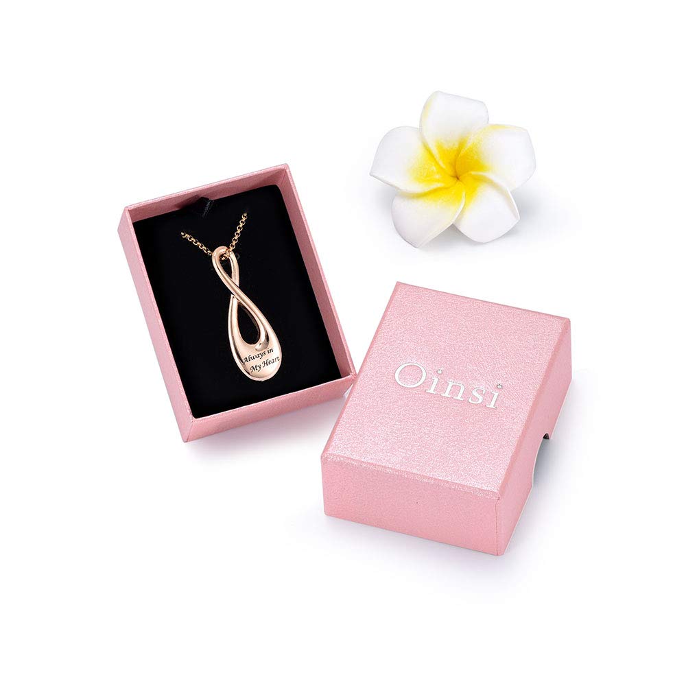 Cremation Jewelry Necklace for Ashes - Stainless Steel Keepsake Pendant for Women & Men | Memorial Gift