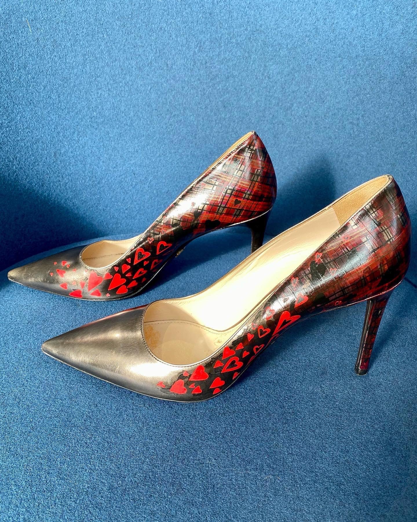 Repurposed By Repurpose Prada Pump - Sustainable Luxury Heels for Women | Perfect for Evening Parties, Weddings & Special Occasions