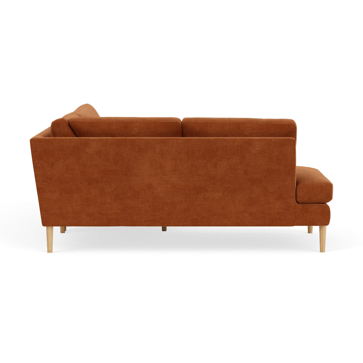 Astha Fabric Left Corner Sofa - Modern L-Shaped Sectional Couch for Living Room, Lounge & Small Spaces | Comfortable Home Furniture for Relaxing & Entertaining