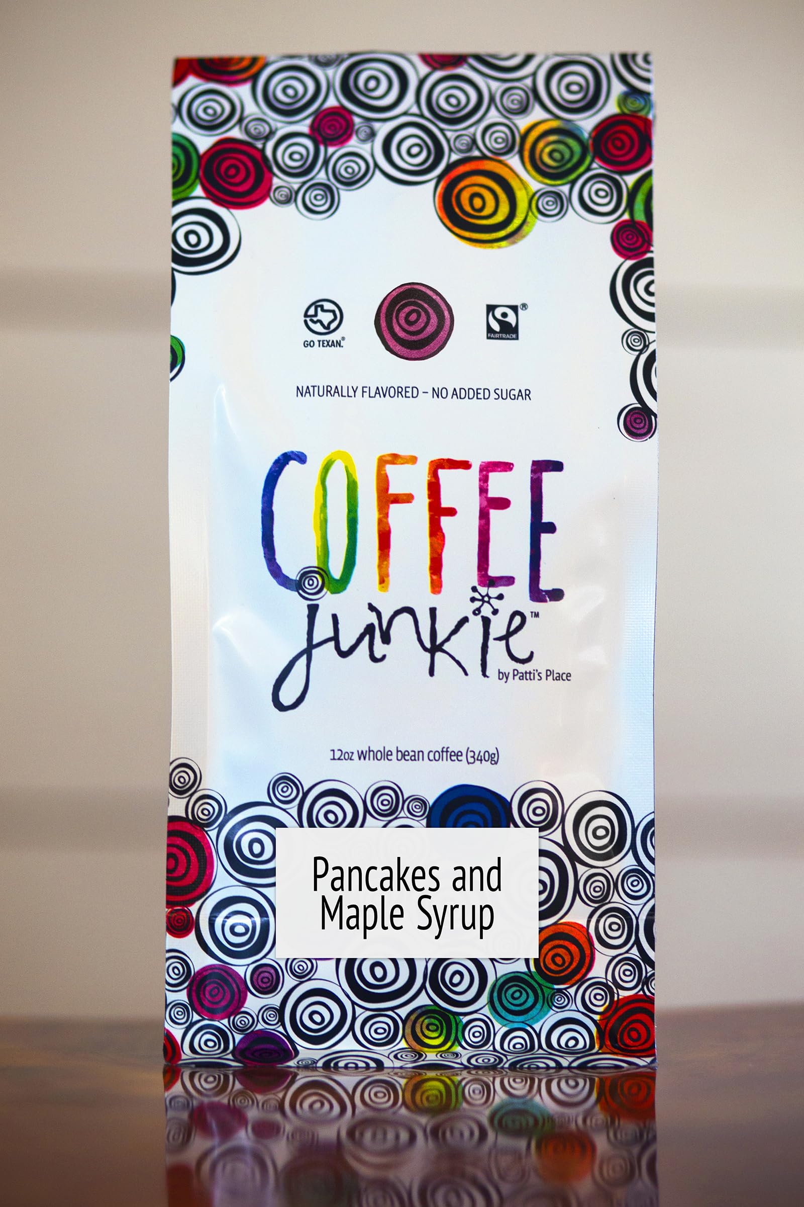 Organic Decaf Coffee Beans - Naturally Flavored with Pancakes & Maple Syrup - 2 LB Ground Coffee - Perfect for Breakfast, Dessert & Cozy Mornings