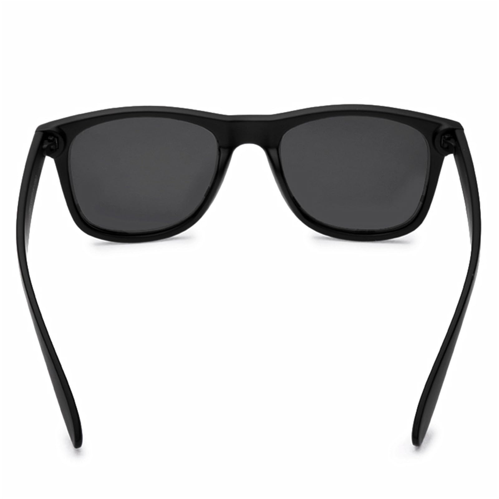 Polarized Myopia Sunglasses for Men & Women - Gray Tinted Lens, -0.75 Diopter, UV Protection - Perfect for Driving, Outdoor Sports & Daily Wear (Black Frame)