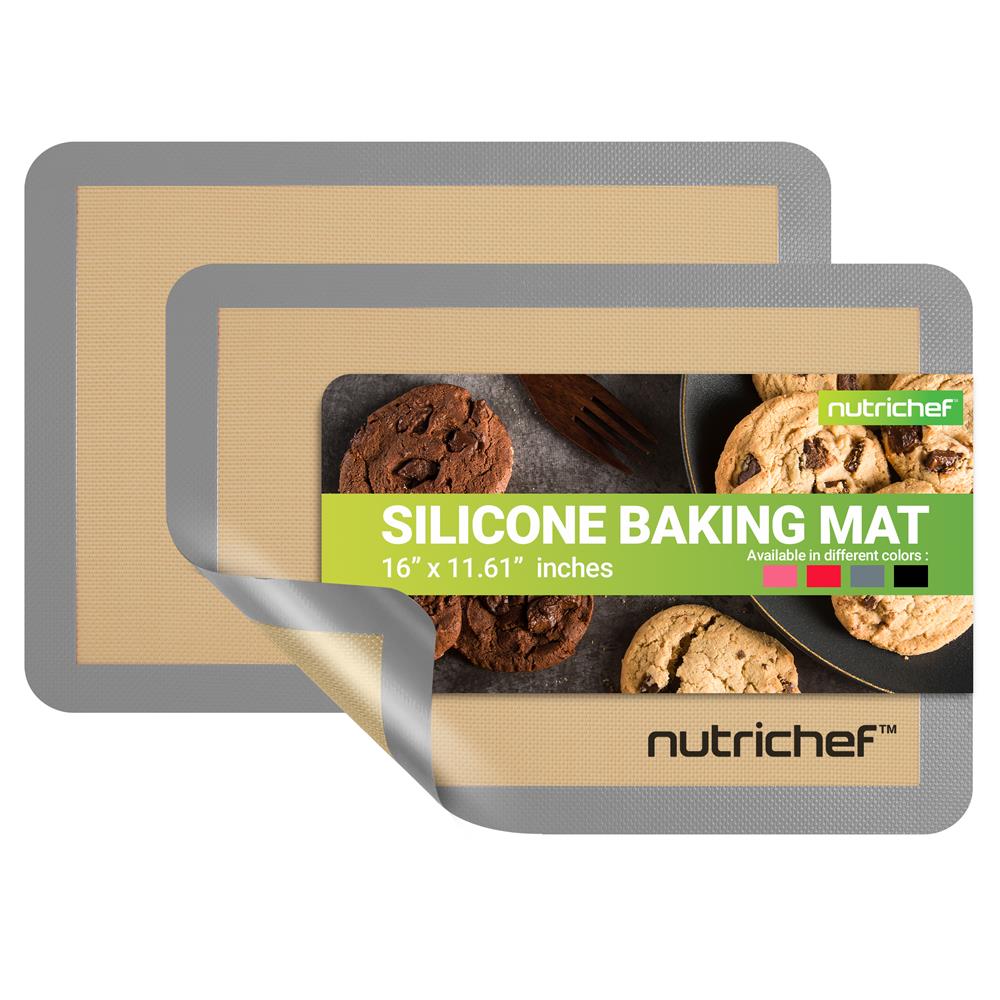 Non-Stick Silicone Baking Mat - Reusable Parchment Paper Alternative for Cookies, Pastries & Bread - Perfect for Baking, Roasting & Food Prep