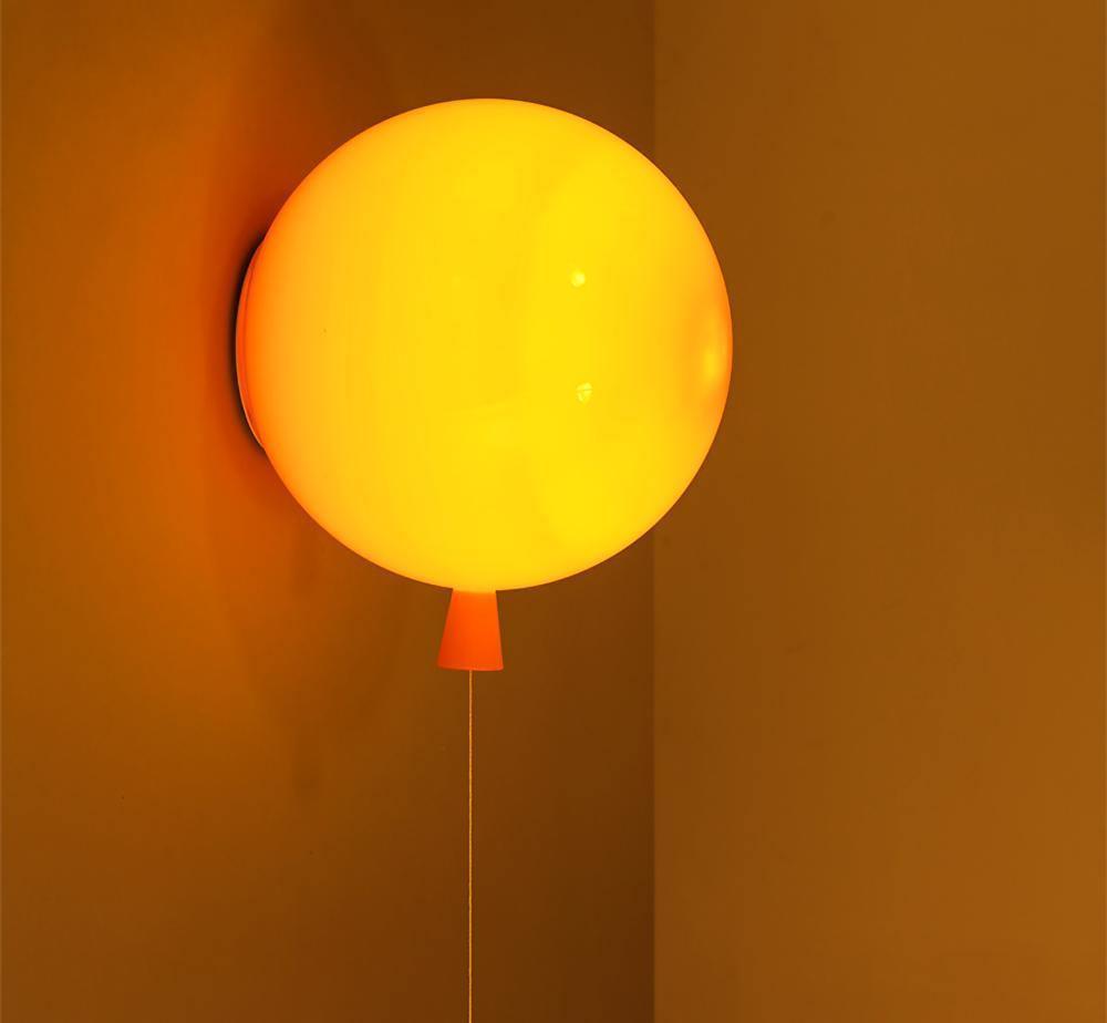 Balloon Dream Wall Light - LED Night Light for Kids Room, Nursery Decor, Birthday Party - Soft Glow for Bedtime & Relaxation