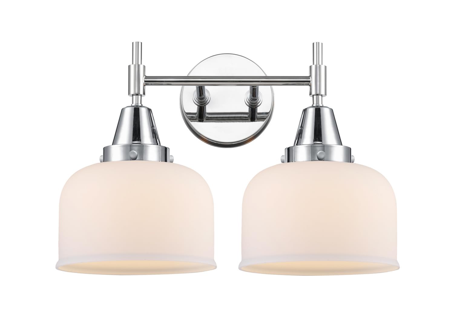 Innovations 447-2W-PC-G71-LED Chrome Finish Transitional LED Bathroom Vanity Light - Perfect for Modern Bathrooms, Powder Rooms & Spa-Like Retreats