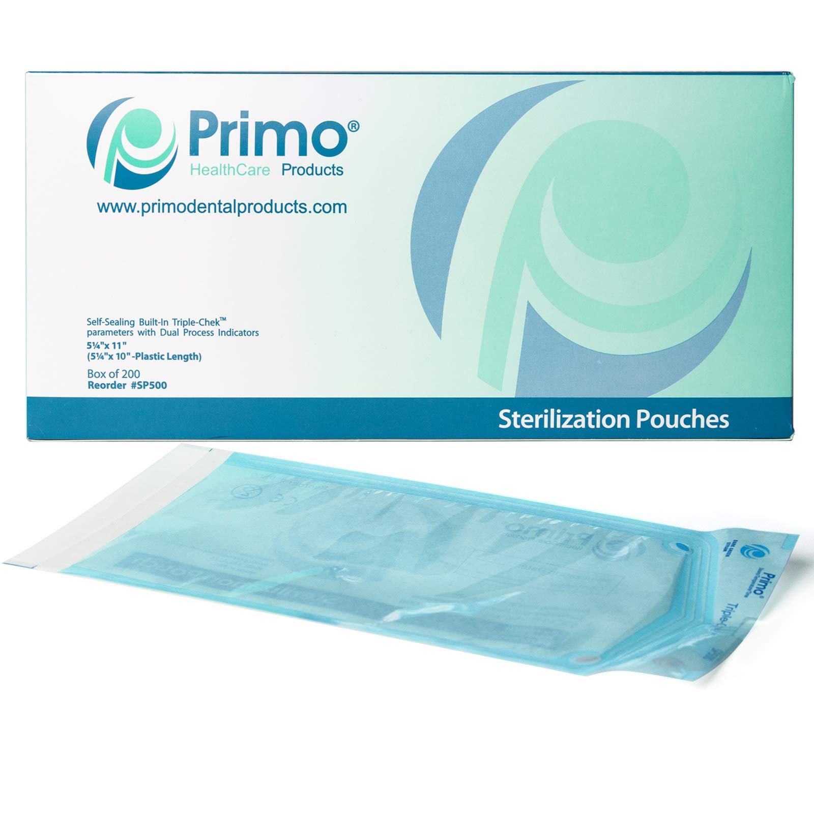 SP500 Self Seal Sterilization Pouches - 5.25