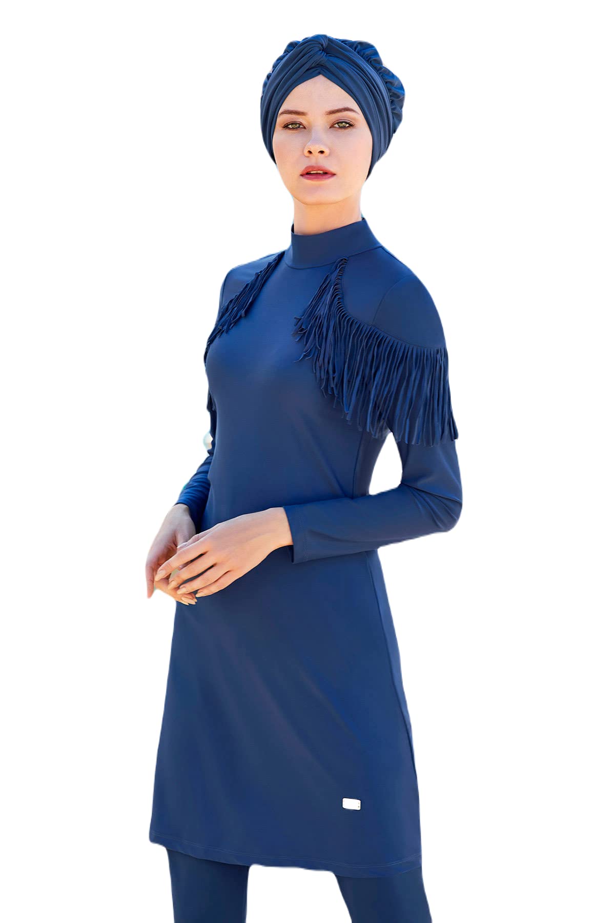 Premium Women's Modest Burkini Swimwear - High-Quality Lycra Muslim Swimsuits with Hijab for Swimming, Beach & Pool - Islamic Full Coverage Bathing Suit for Summer 2024