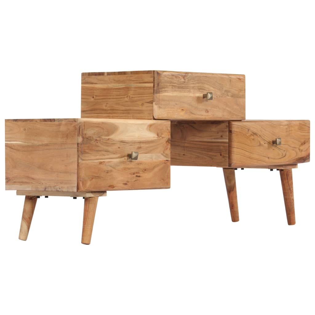 Modern TV Stand with Drawers - 42.5