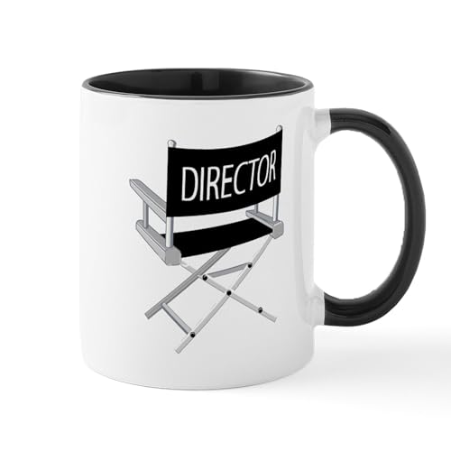 White/Black Inside - Director Seat Mugs