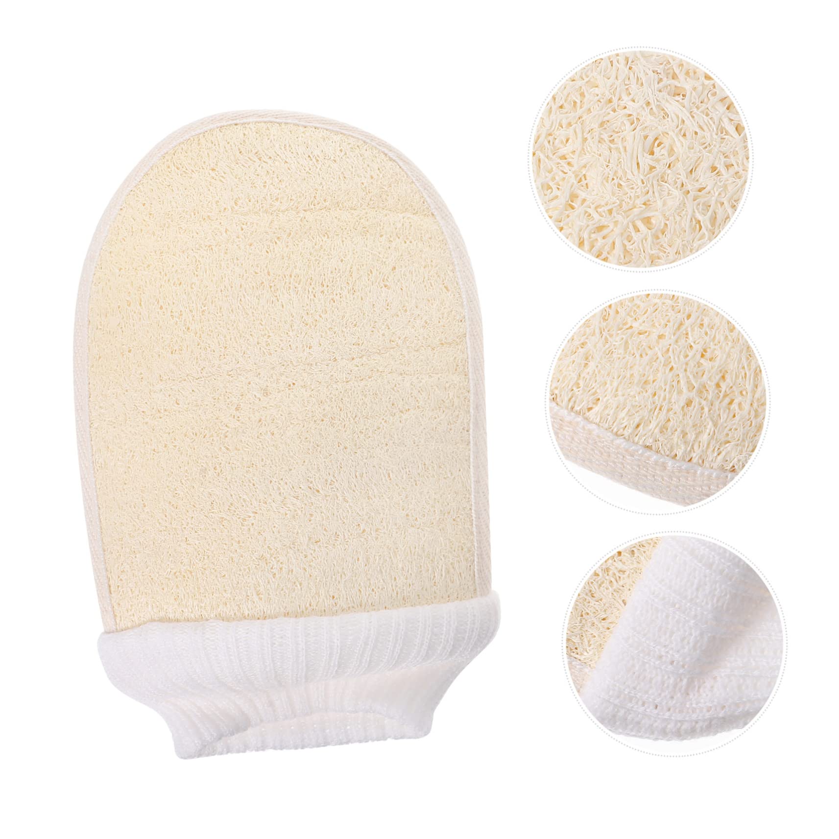 COLLBATH 2-Pack Korean Exfoliating Gloves - Body Scrub Mitts for Neck, Shoulder & Feet - Dead Skin Remover & Bath Exfoliator - Perfect for Spa, Shower & Dry Brushing Routine