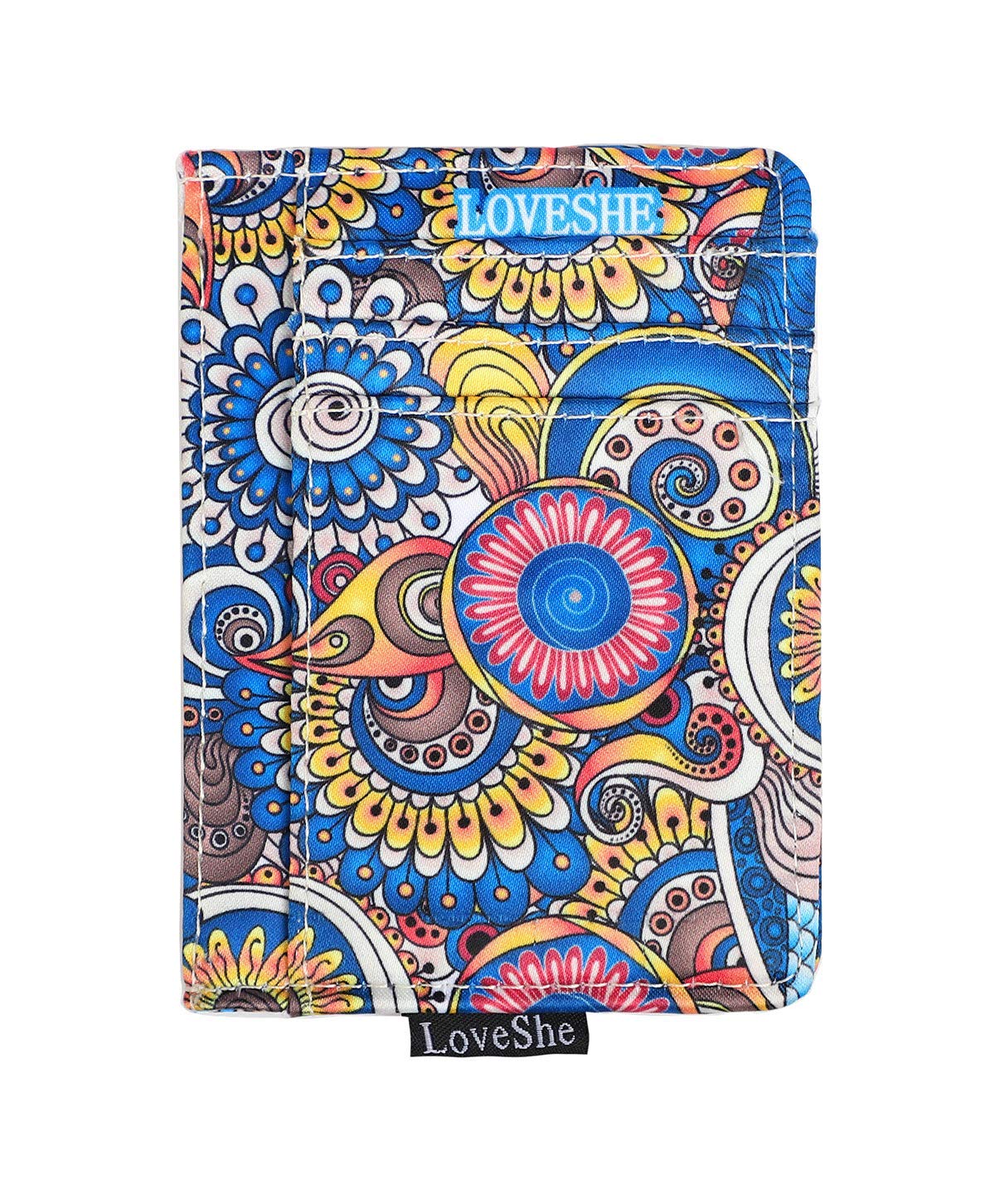 RFID Blocking Credit Card Holder for Women - Slim & Secure Wallet with Anti-Theft Protection - Perfect for Travel, Shopping & Everyday Use (SunshineAvenue)