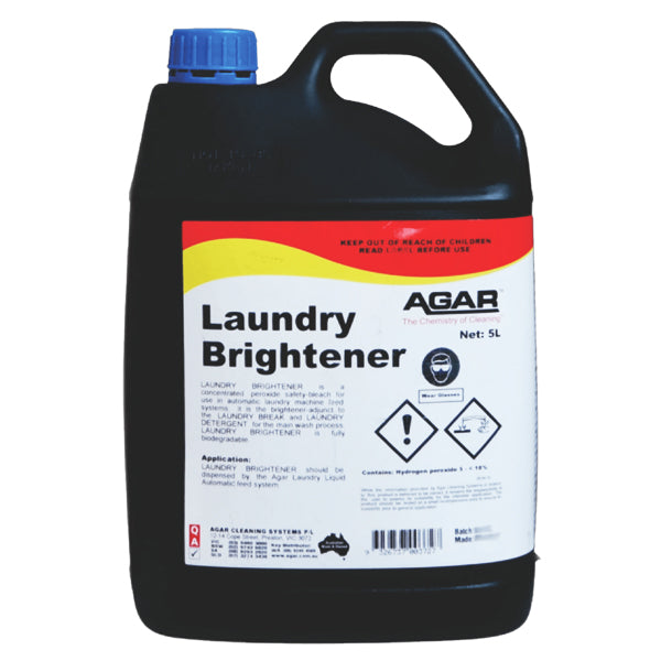 Eco-Friendly Agar Laundry Brightener & Safe Bleach Alternative - Gentle on Colors & Fabrics for Whiter, Brighter Clothes | Perfect for Baby Clothes, Delicates & Stain Removal