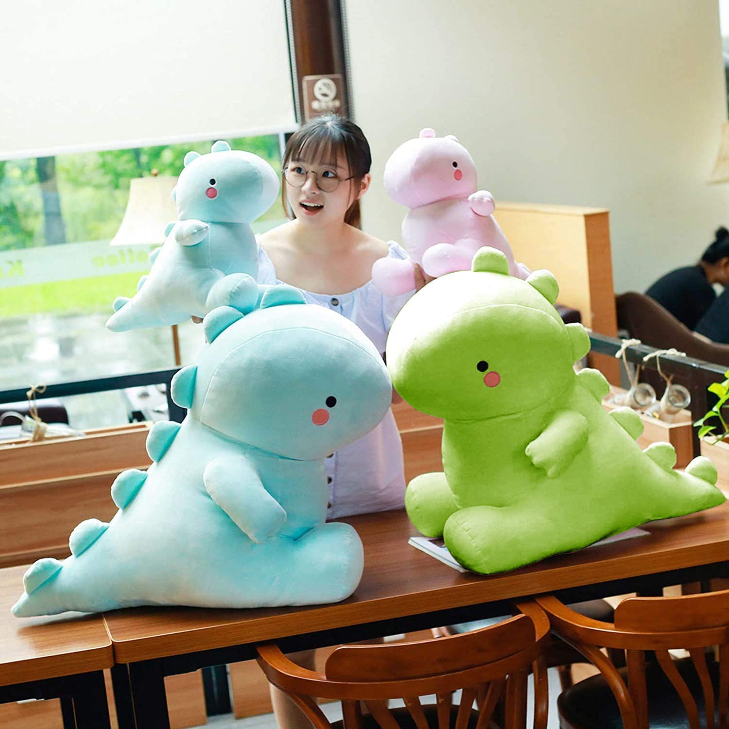 **Adorable Dinosaur Plush Toy - 12