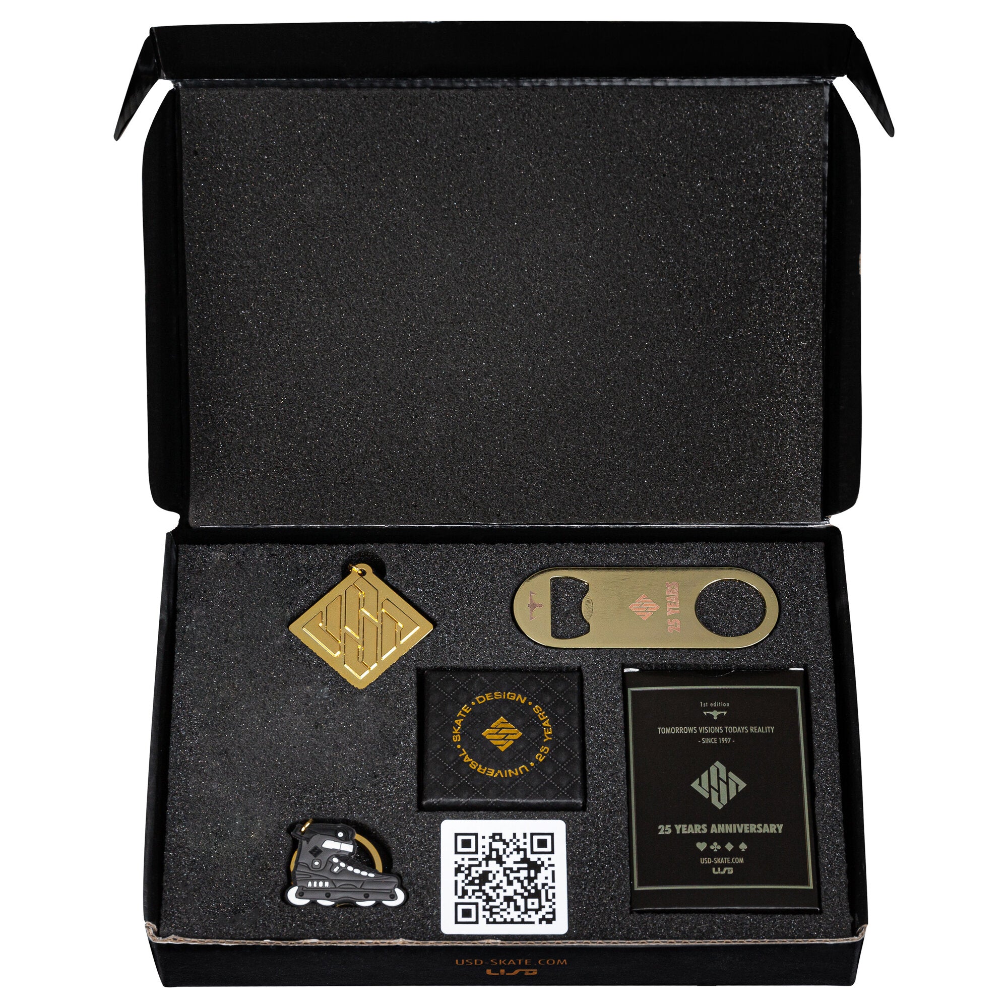 25 Years USD Anniversary Box - 59.5mm Ring Size - No Tools Required - Perfect for Wedding Anniversaries, Romantic Gifts & Special Occasions