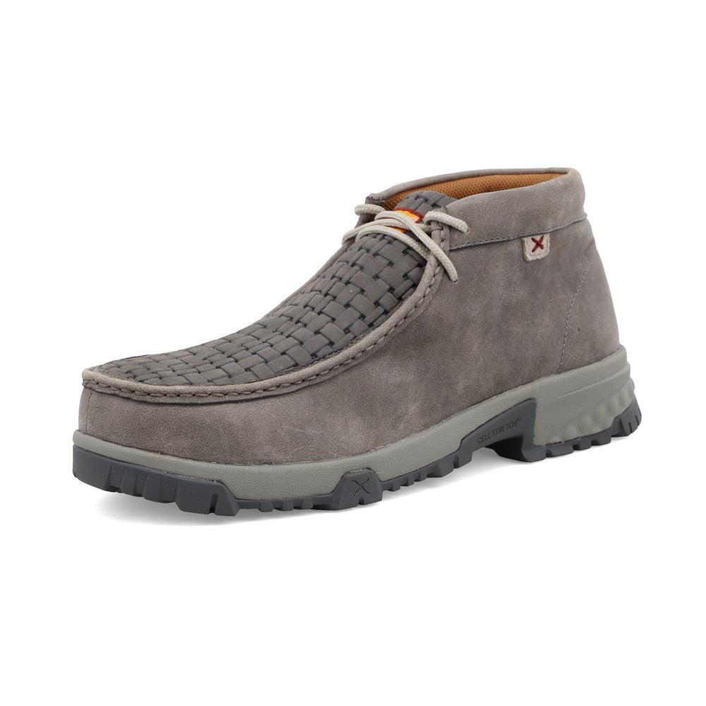 Men's Leather Work Chukka Driving Moccasins - Comfortable Slip-On Casual Shoes for Business & Outdoor Wear | Perfect for Office, Travel & Daily Commute