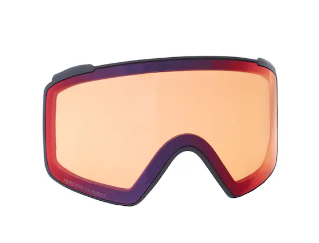 Anon M4 Cylindrical Perceive Lens - High-Quality Replacement Lens for Snowboarding & Skiing Goggles - Perfect for Outdoor Winter Sports & Extreme Weather Conditions