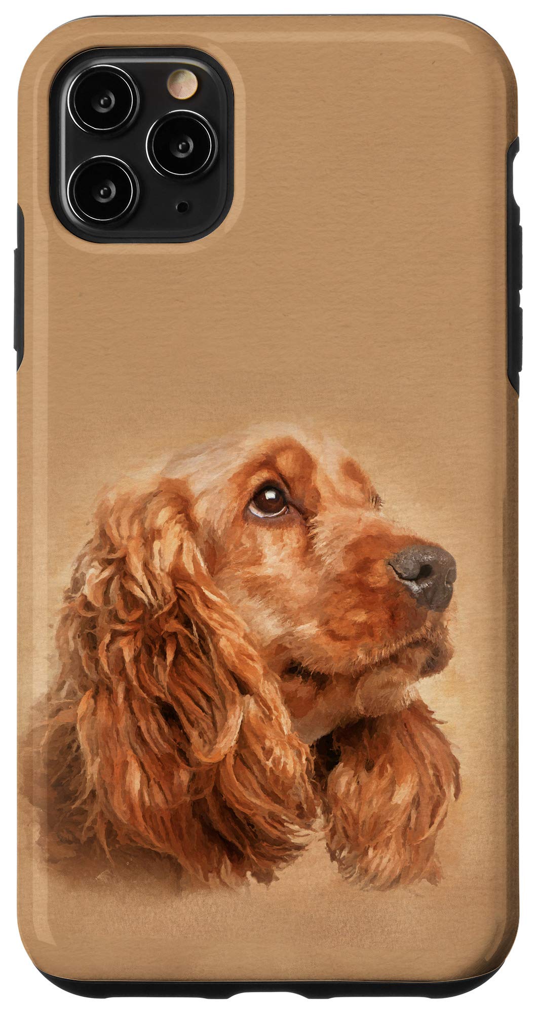 iPhone 11 Pro Max Case - Shockproof & Scratch-Resistant Phone Cover with English Cocker Spaniel Design - Perfect for Dog Lovers & Everyday Protection