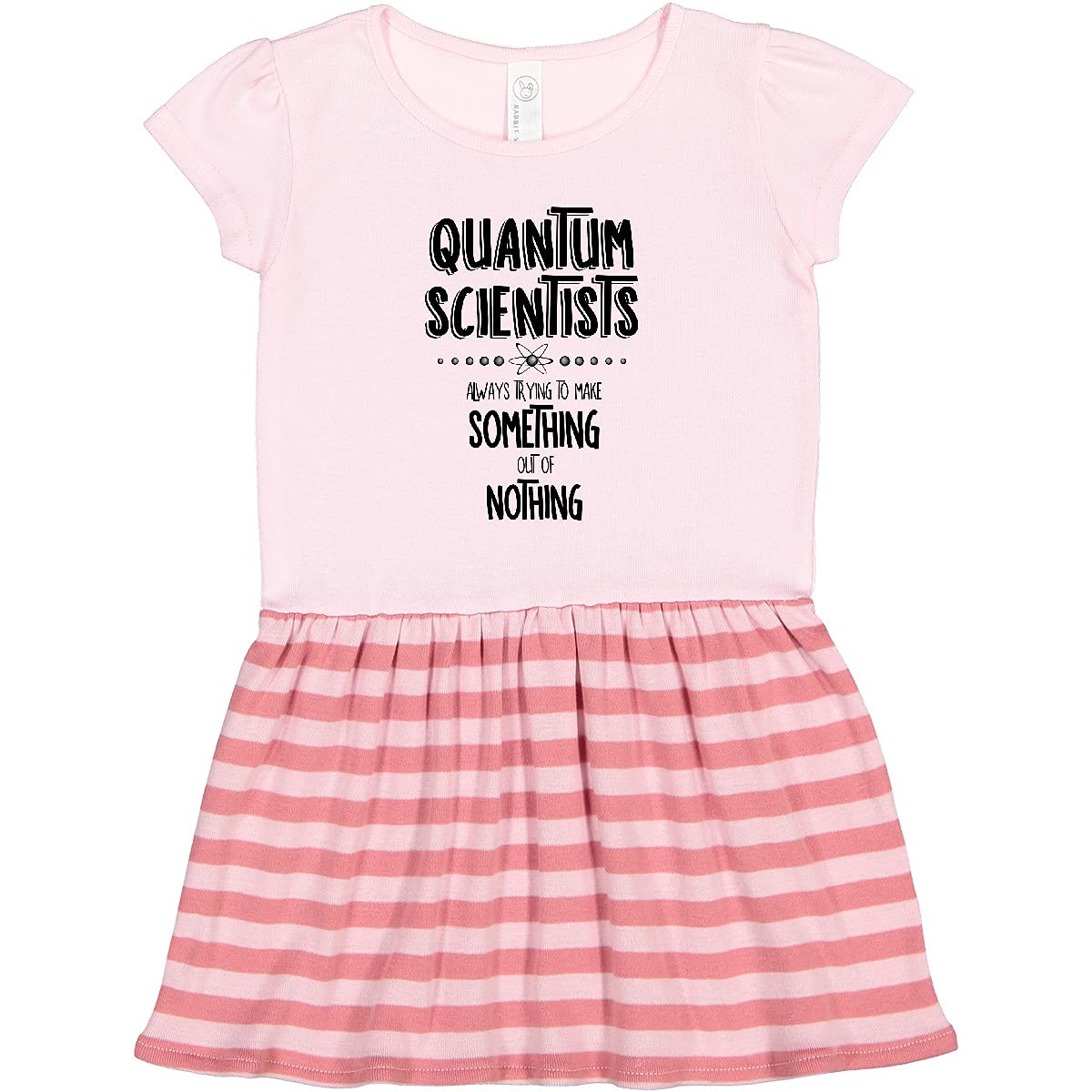 Inktastic Quantum Scientists Toddler Dress - Science Themed Kids Outfit for School, Parties & Playtime | Cute & Comfortable Toddler Clothing