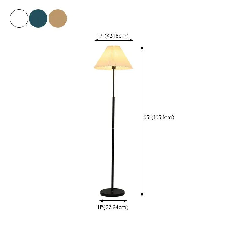 Modern Minimalist Umbrella-Shaped Floor Lamp with Long Rod - Perfect for Living Room, Bedroom, and Office Lighting Decor