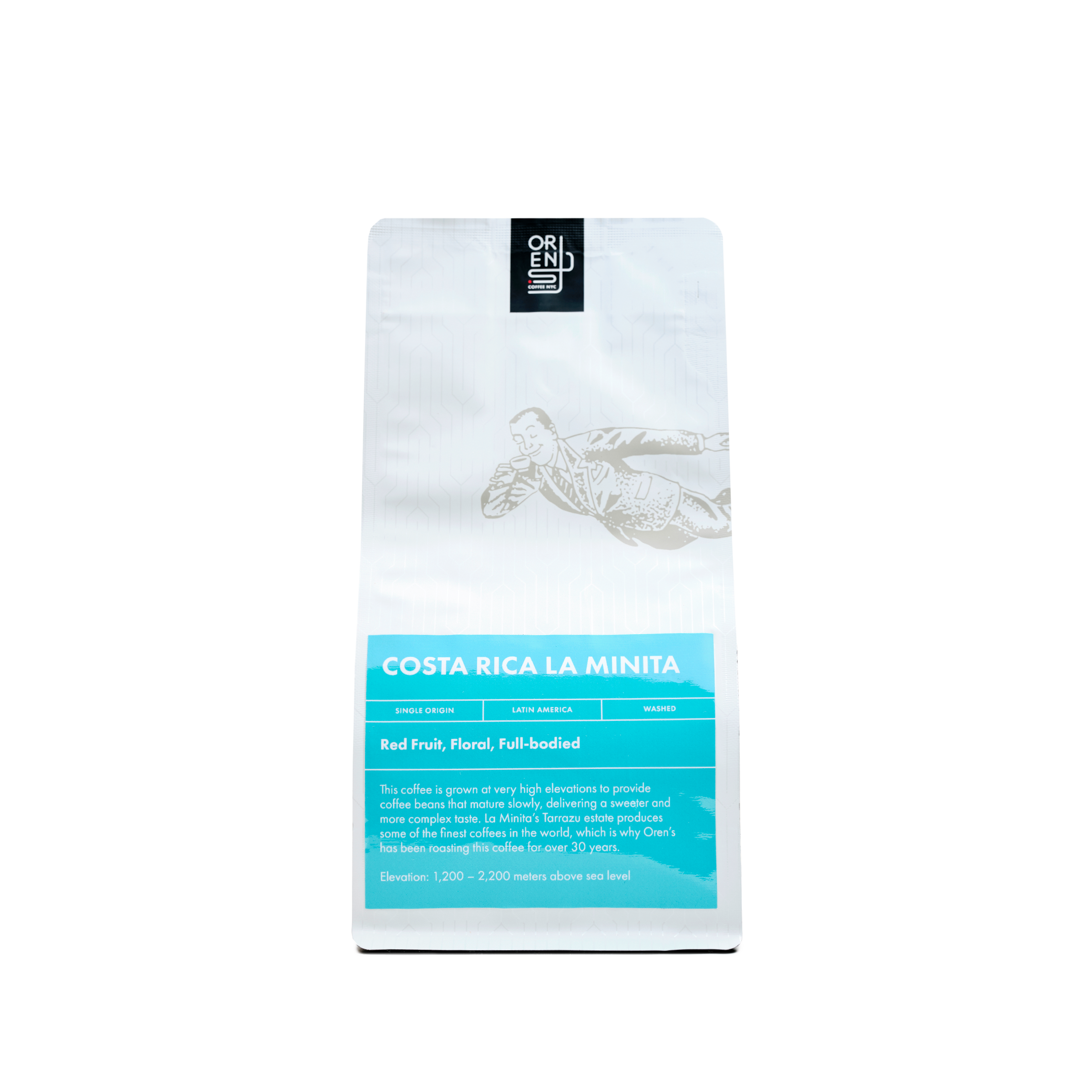 Premium Costa Rica La Minita Single Origin Coffee Beans - Rich & Smooth Medium Roast for Pour Over, French Press & Espresso - Perfect for Home Brewing & Gifting
