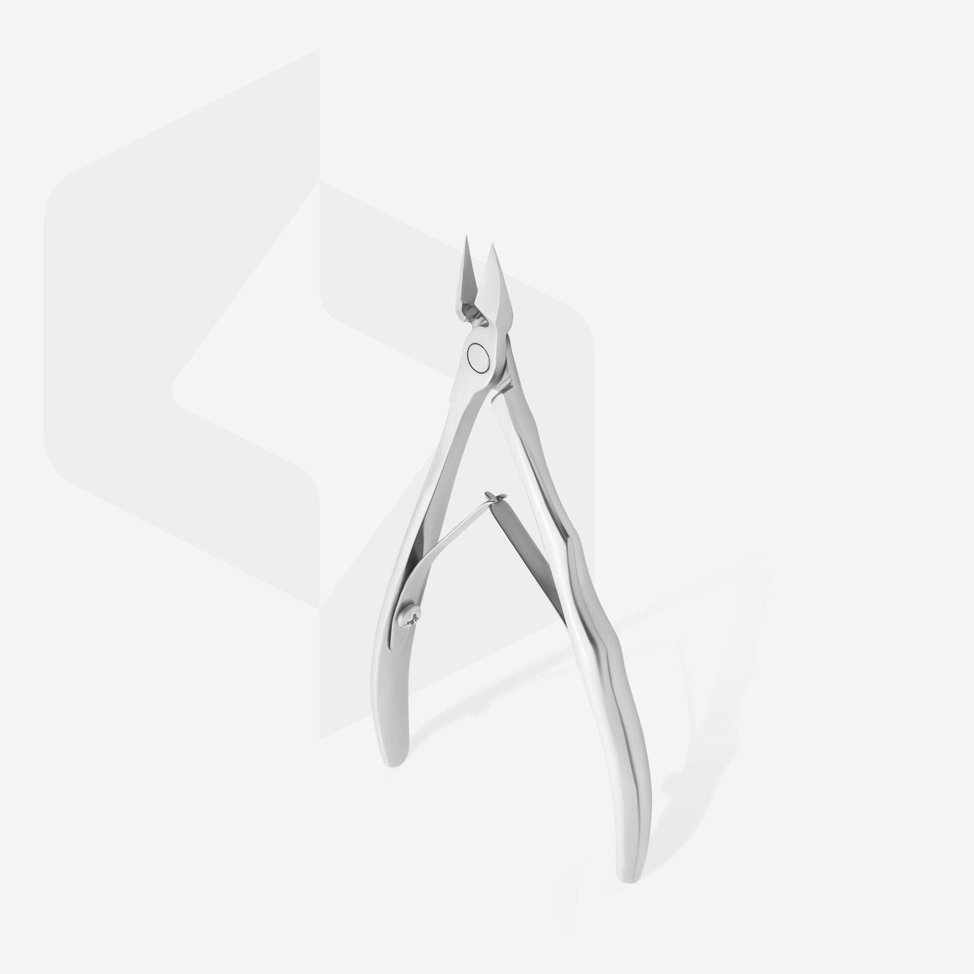 Staleks Professional Cuticle Nippers EXPERT 21 (10mm) - High Precision Stainless Steel Nail Clippers for Manicure & Pedicure - Perfect for Salon Professionals & Home Nail Care
