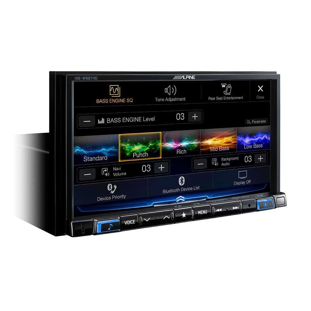 Alpine INE-W987HD 7-Inch Mechless Car Stereo with Navigation, Apple CarPlay & Android Auto - In-Dash Receiver for Seamless Smartphone Integration & Hands-Free Driving