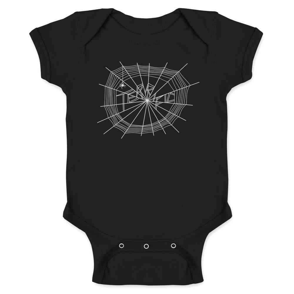 Spider Web Baby Bodysuit - Cute Infant Onesie for Boys & Girls | Halloween, Photo Shoots & Everyday Wear