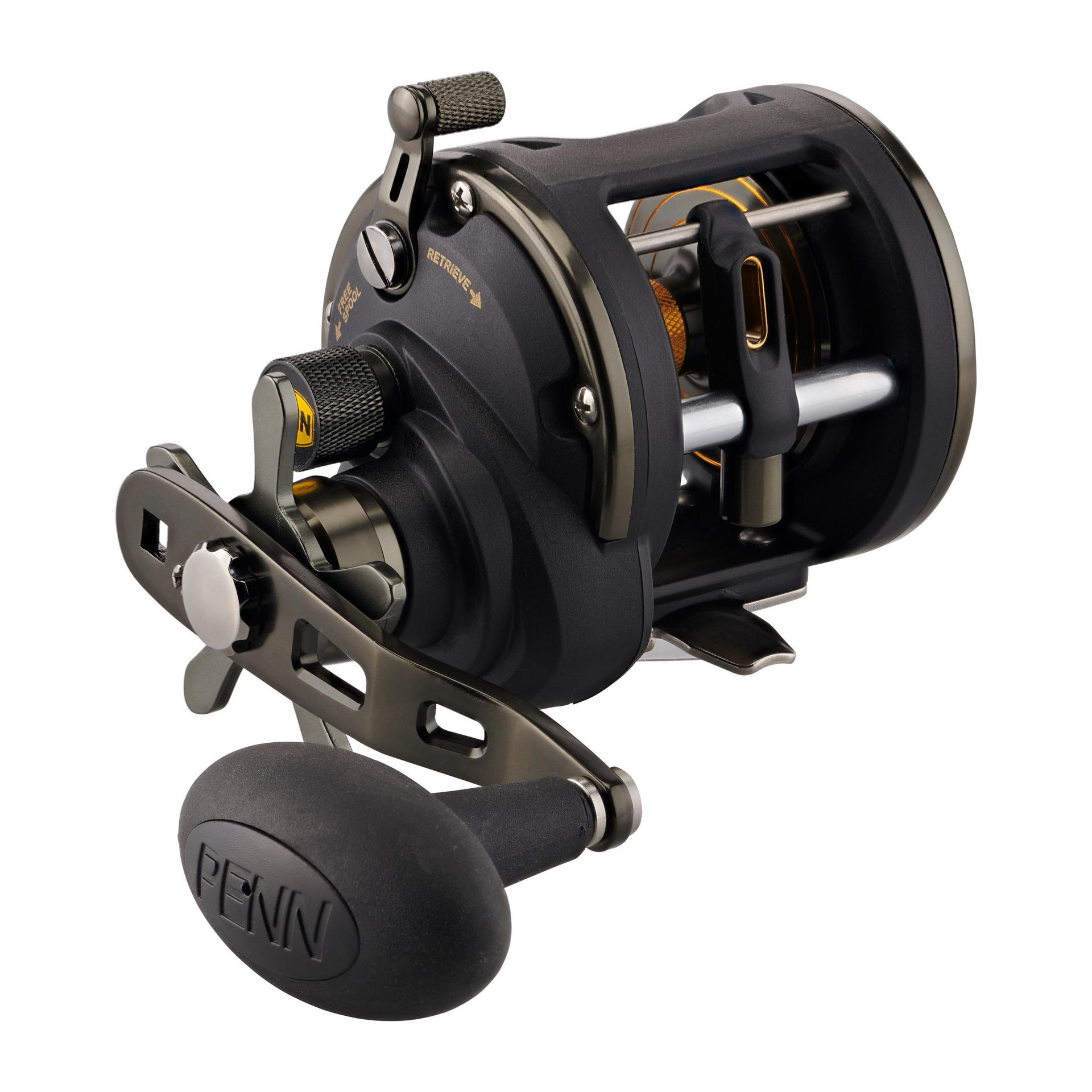Squall® II Level Wind Conventional Reel - Saltwater & Freshwater Fishing Reel for Casting, Trolling & Bottom Fishing - Perfect for Offshore, Inshore & Pier Angling