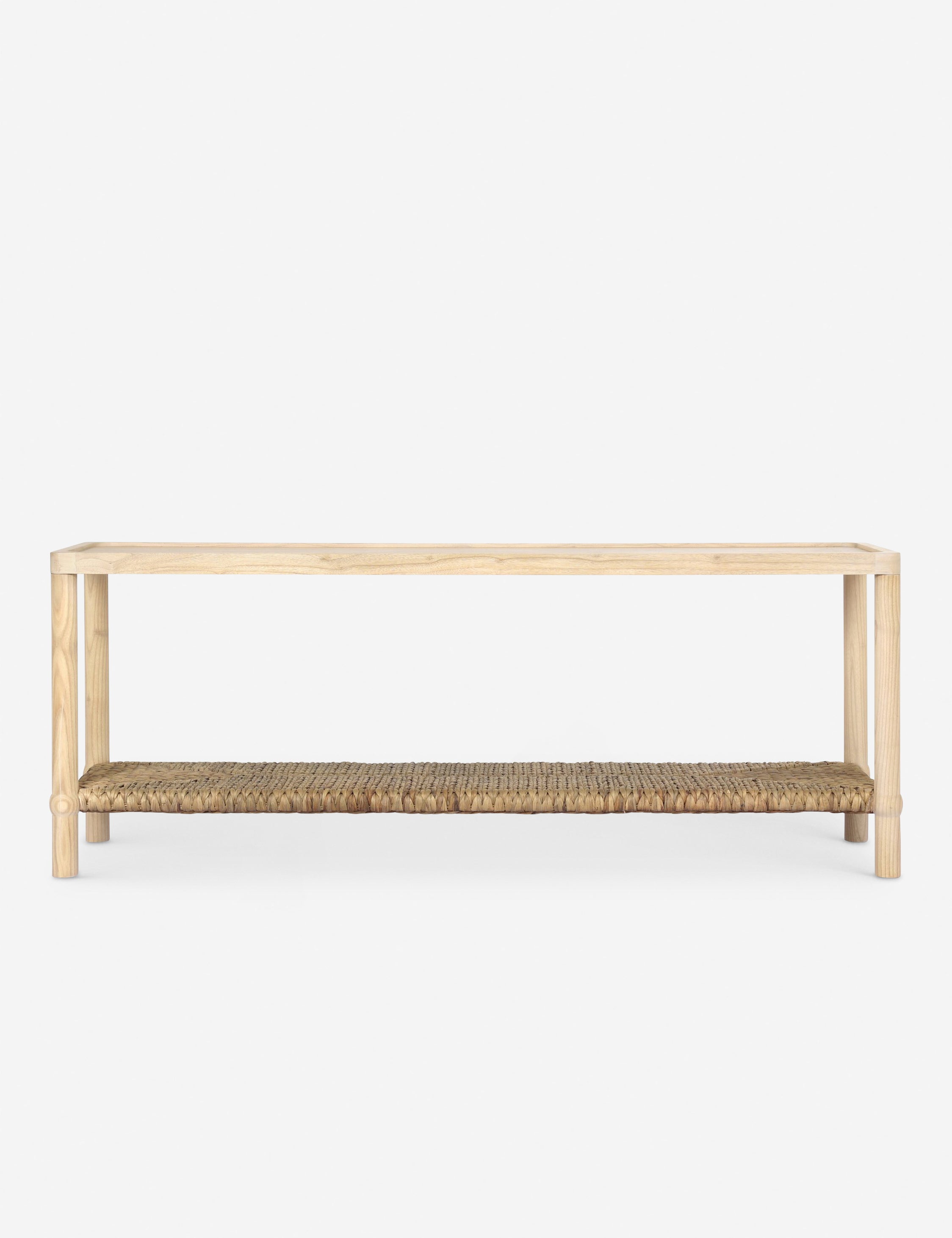 Gabriella Console Table by Amber Lewis x Four Hands - Modern Entryway Sofa Table for Hallway, Living Room & Dining Room Decor