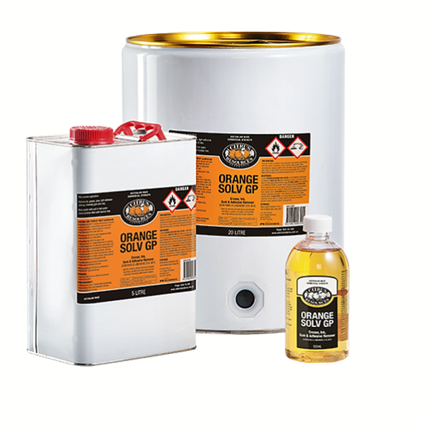 Citrus Resources Orange Solv GP - All-Natural Degreaser & Cleaner for Kitchen, Garage & Industrial Use