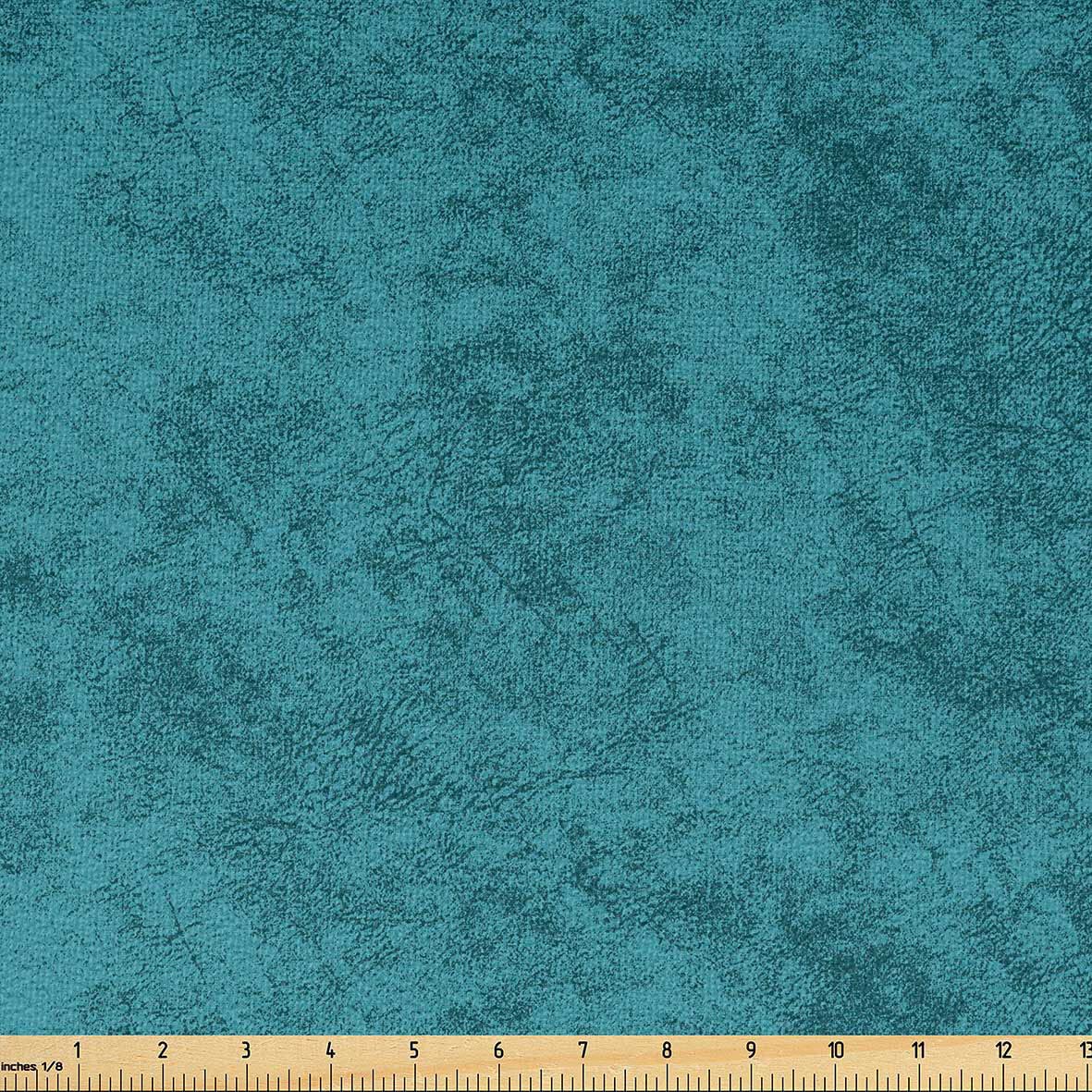 Ambesonne Faux Suede Fabric by The Yard - Digitally Printed Distressed Texture, Durable & Washable DIY Upholstery Material - 1 Yard Pale Blue for Home Decor, Indoor/Outdoor Furniture, Crafts & Sewing Projects