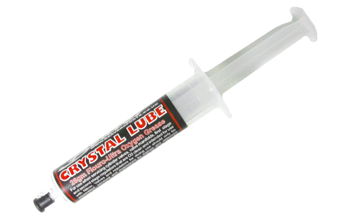 Beaver Crystal Lube Syringe 28g (1oz) - High-Performance Oxygen Grease for Bicycle Chains, Motorcycle Parts & Outdoor Gear Maintenance