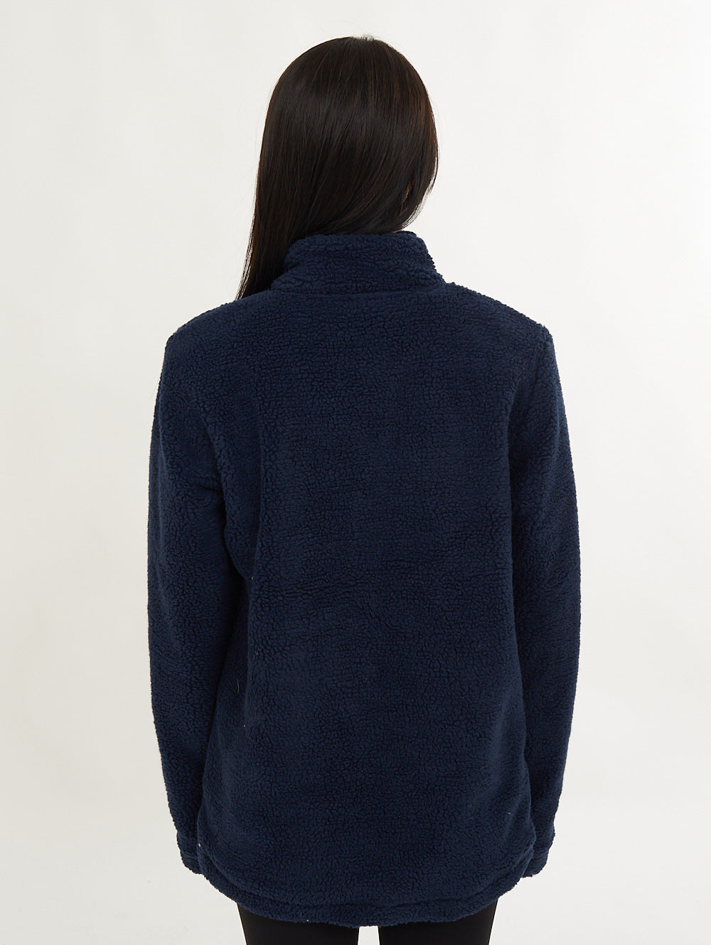 Briella Women's Fleece Funnel Neck Pullover Sweatshirt - Soft Winter Warm Casual Long Sleeve Top for Outdoor Activities & Lounge Wear