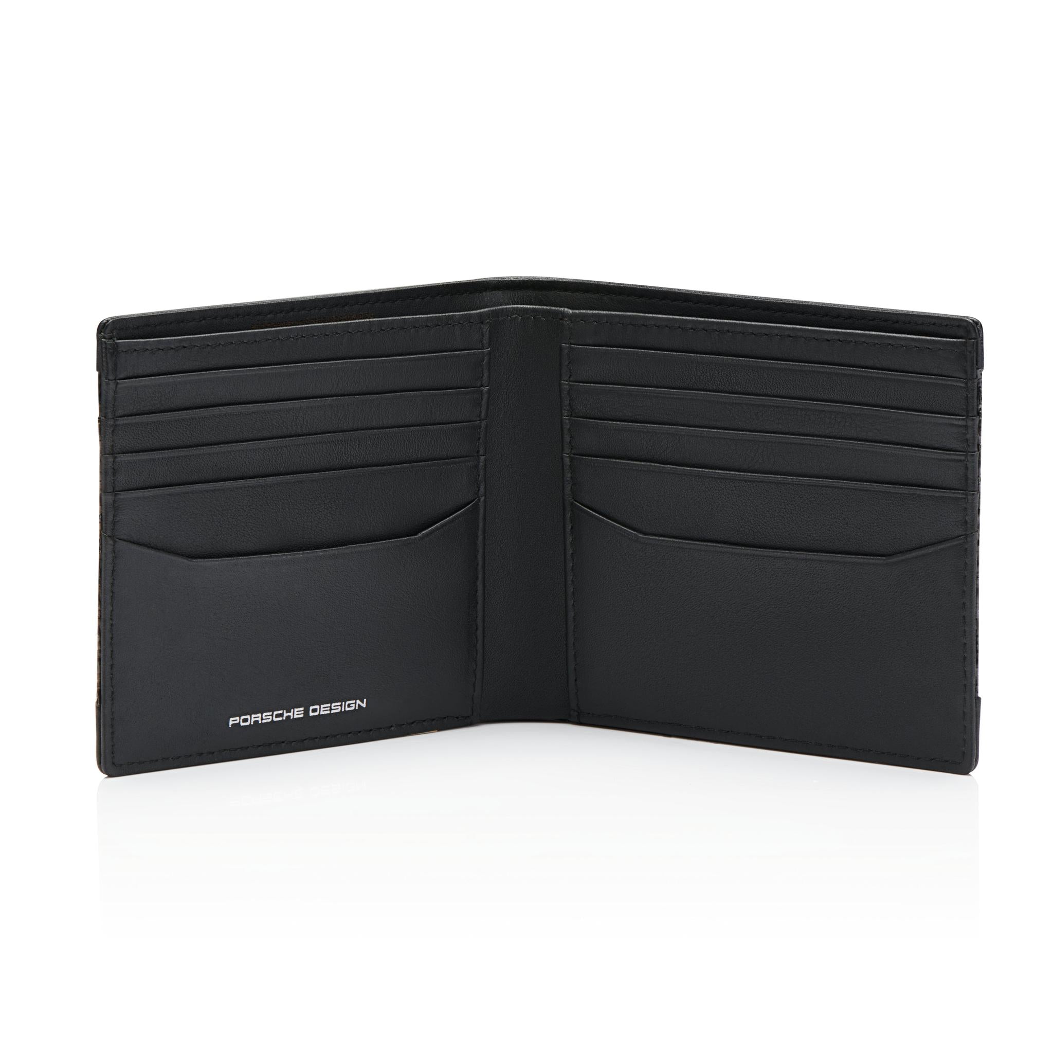Porsche Design Carbon Fiber Wallet for Men - Slim RFID Blocking Credit Card Holder with 10 Card Slots - Perfect for Travel, Business & Everyday Use