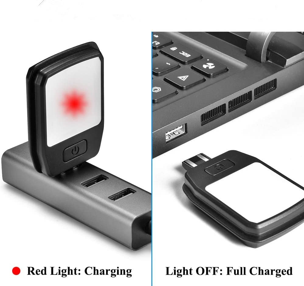 Rechargeable Book Light for Reading - 4 Brightness Levels, Eye-Care Warm Light, Flexible Neck Reading Lamp - Perfect for Bedtime Reading, Studying, Nighttime Use & Travel