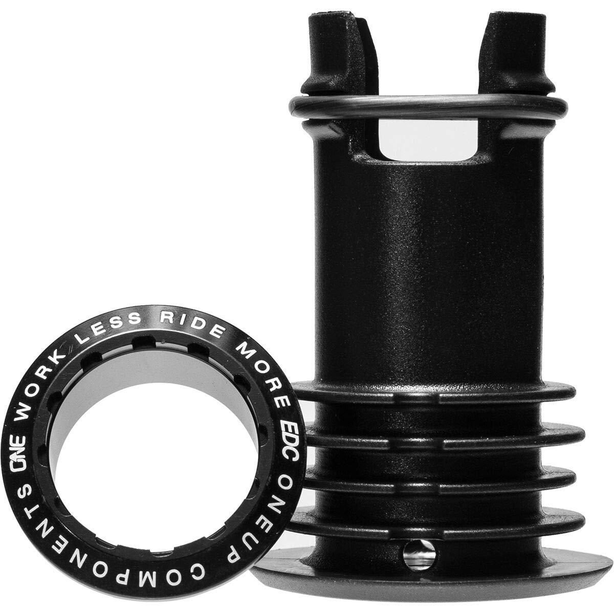 OneUp Components EDC Bike Top Cap - Lightweight Aluminum MTB Stem Cap for Mountain Biking & Cycling Accessories | Perfect for Trail Riding, Commuting & Bike Maintenance