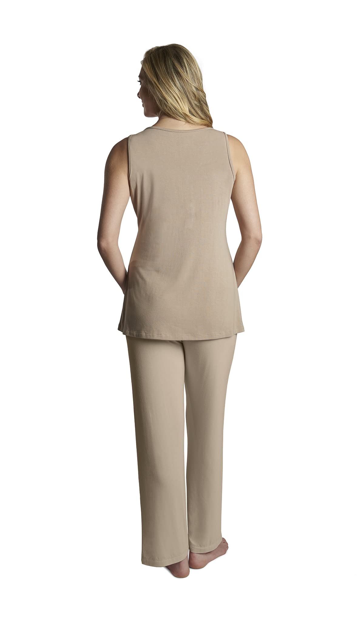 5-Piece Maternity & Nursing Pajama Set - Soft Cotton Sleepwear for Pregnant Women & New Moms - Comfortable Breastfeeding Pajamas for Nighttime Nursing and Postpartum Recovery - Perfect for Hospital Stay, Home Relaxation and Mother-Baby Bonding Time