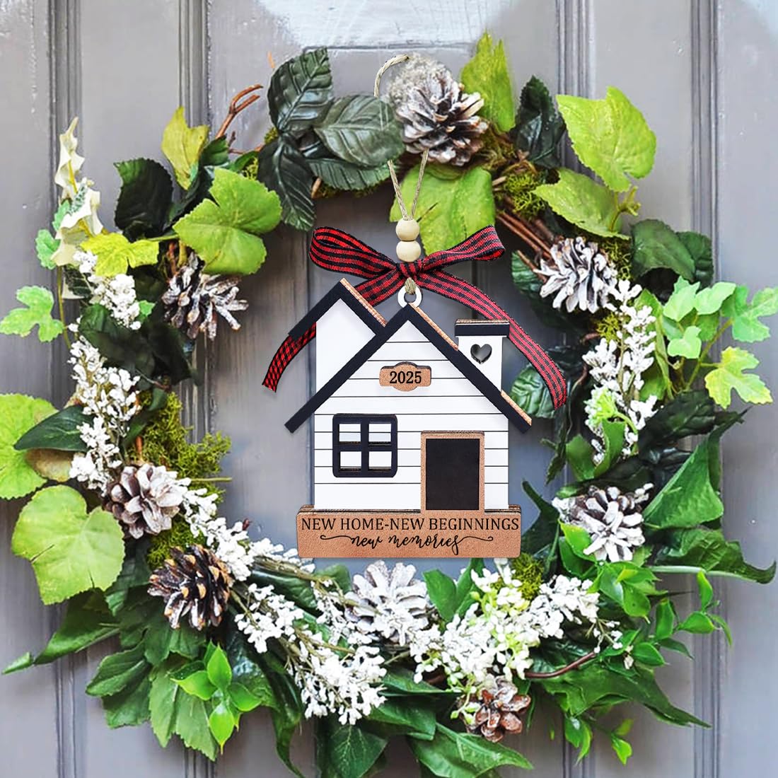 2025 New Home Ornament - Unique Housewarming Gift for Women, Couples & Homeowners | First Home Christmas Decoration | Perfect for New Beginnings & Holiday Decor