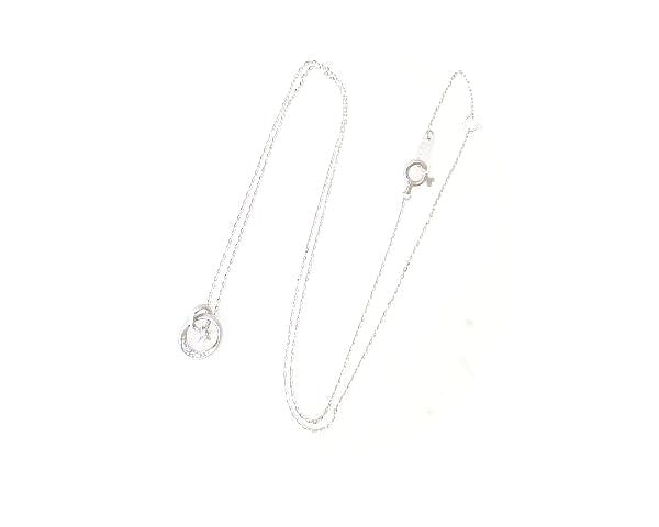 18K White Gold Diamond Necklace for Women - Luxury Pendant Jewelry Gift for Anniversary, Valentine's Day & Special Occasions - Perfect for Weddings, Parties & Date Nights